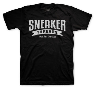 Retro 5 Anthracite Shirt - Fresh Since - Black