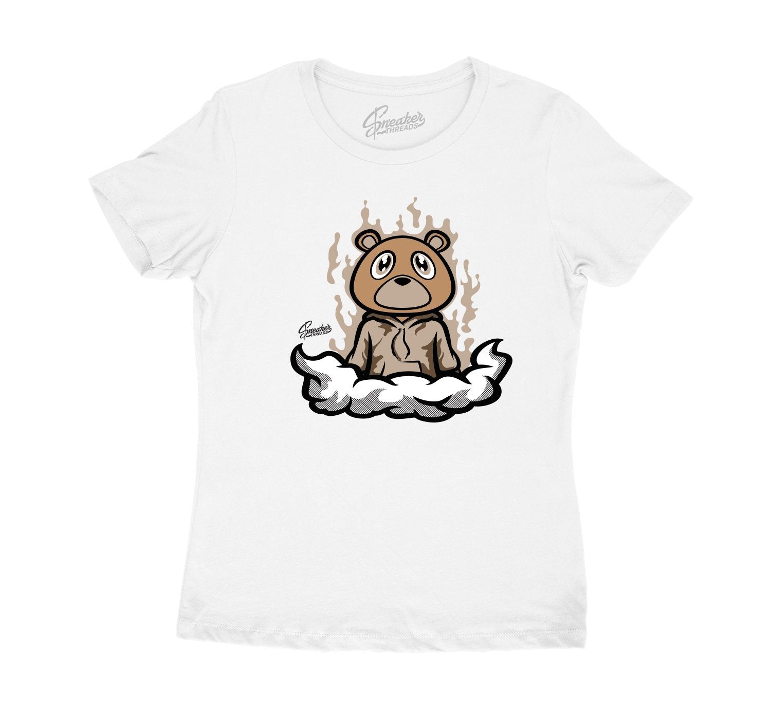 Womens Yeezy 500 Stone Fresh Bear Shirt to match