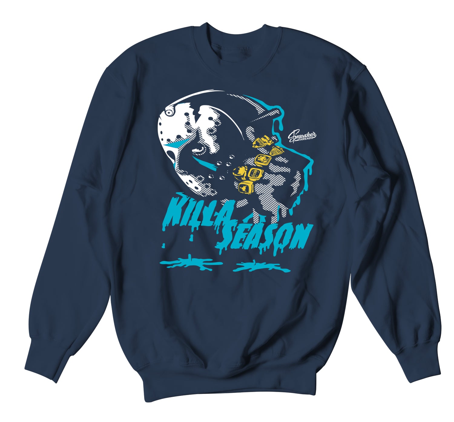 Retro 13 Obsidian Sweater - Killa Season - Navy
