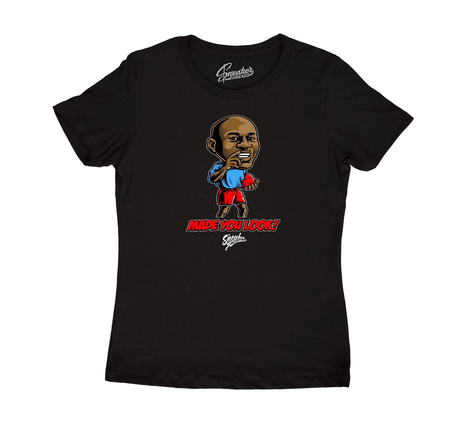 NC to CHI womens sneaker tees match retro 1s uncle to chi shoes.