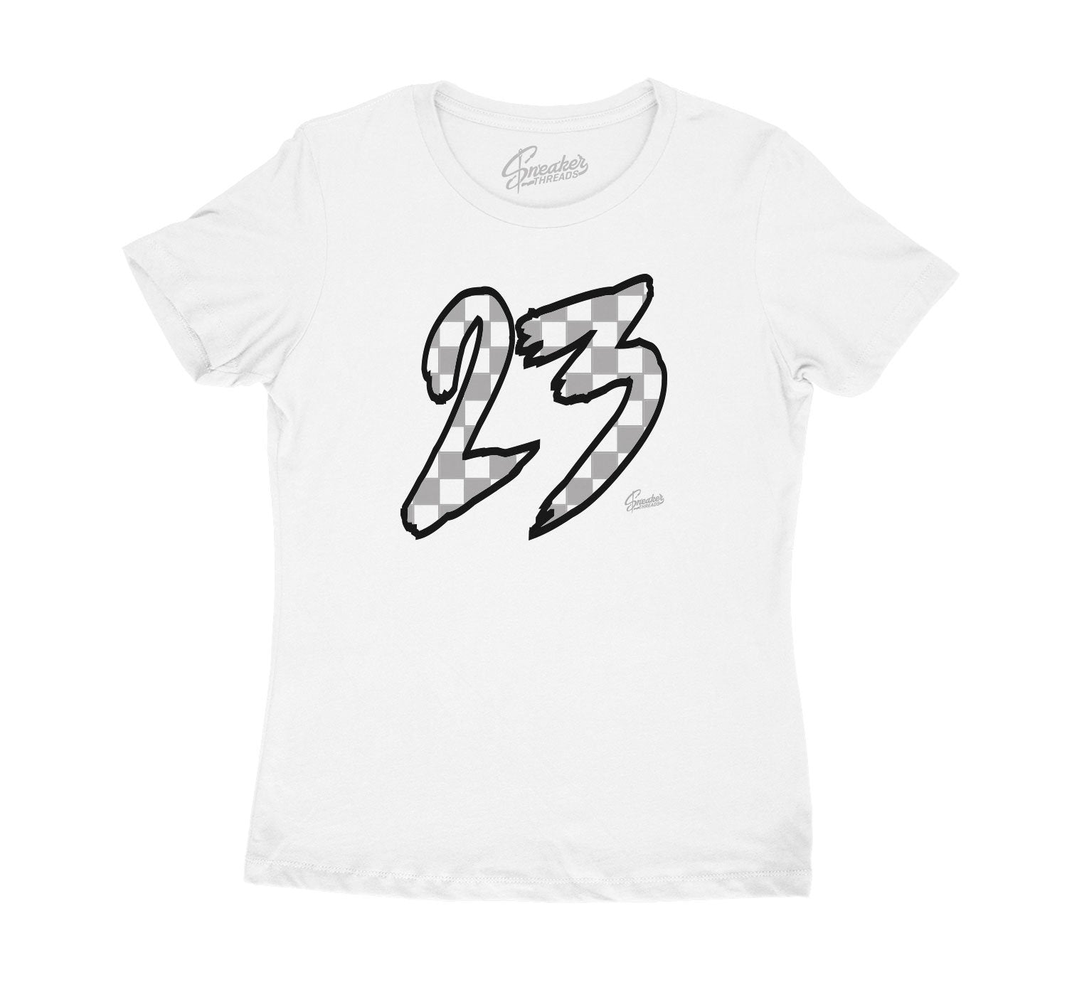 Jordan 23 Womens shirt to match fit with Metallic 11's