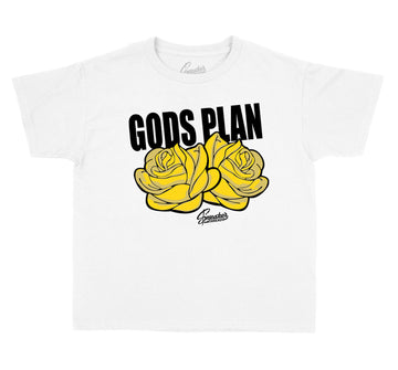 Kids Citrus 11 Shirt  - Gods Plan - White