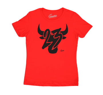 Womens Raging Bull 5 Shirt - Toro - Red