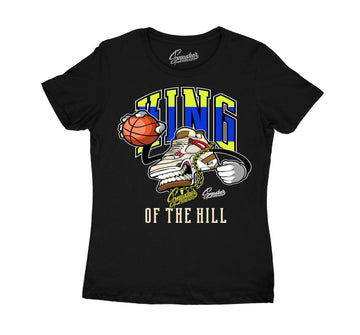 Womens Wild Things 4 Shirt - King Of hill - Black