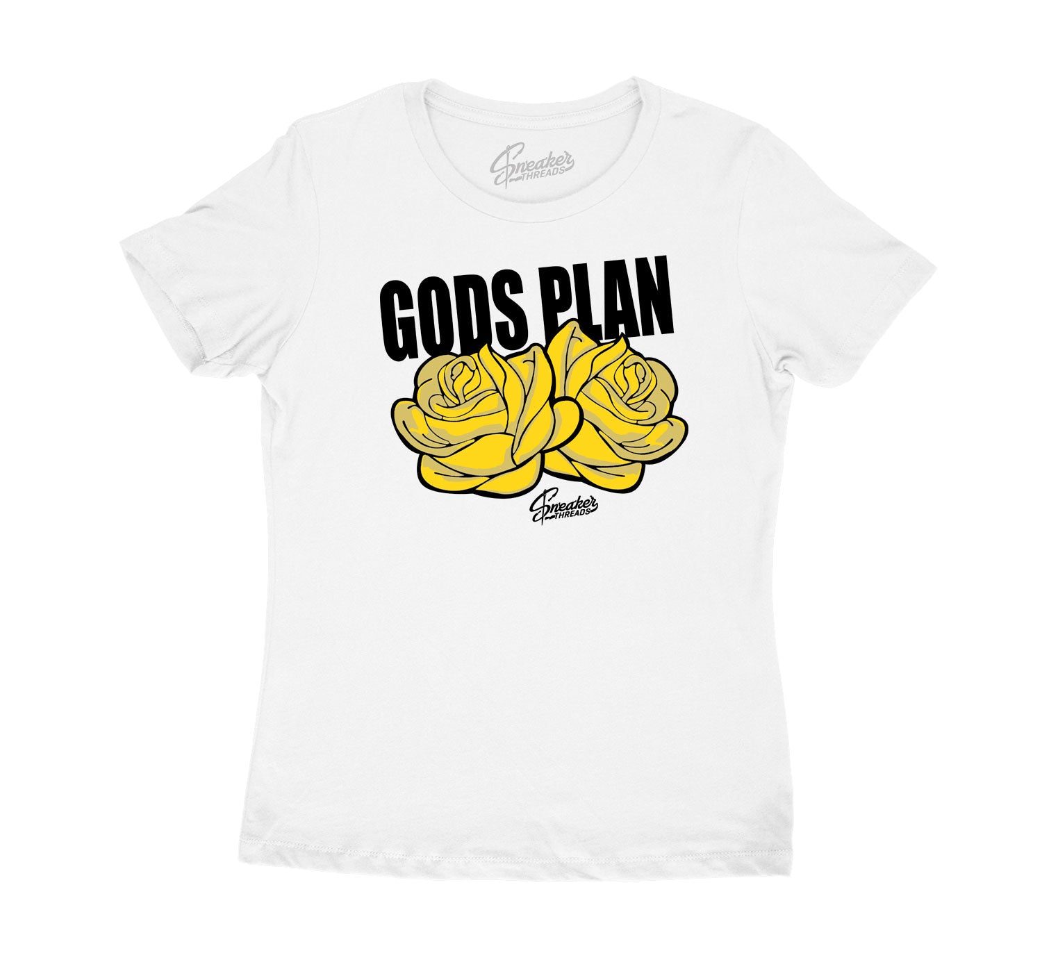 Womens Citrus 11 Shirt - Gods Plan - White