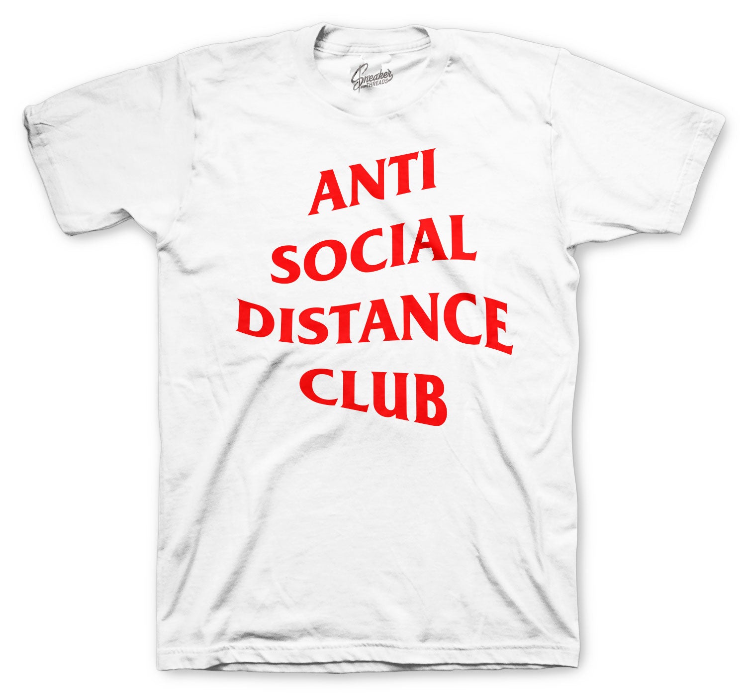 Retro 12 Twist Shirt - Social Distance - White