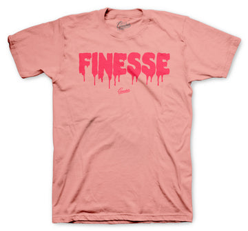 Retro Rust Pink Shirt - Finesse -Pink