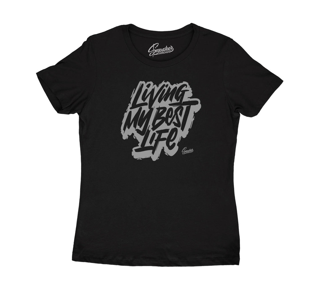 Womens tees created to match the Jordan 4 pony hair collection