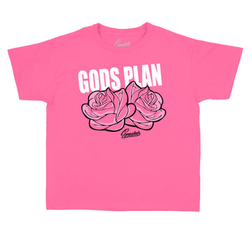 Kids Ice Cream 12 Shirt - Gods Plan - Pink