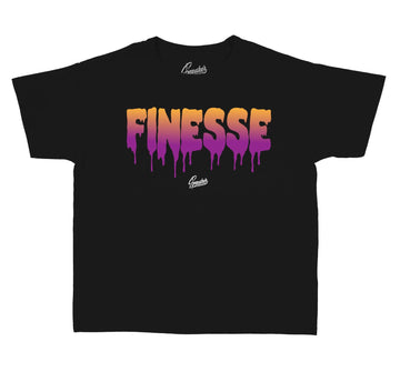 Jordan Finesse for kids to wear with Rush Violet 4's