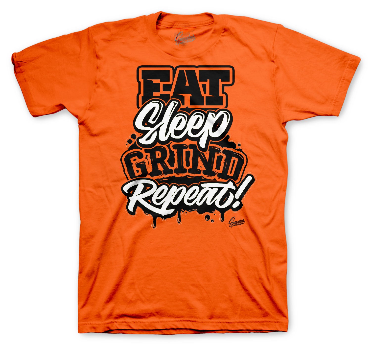 Retro 1 Electro Orange Shirt - Struggle Breeds - Orange