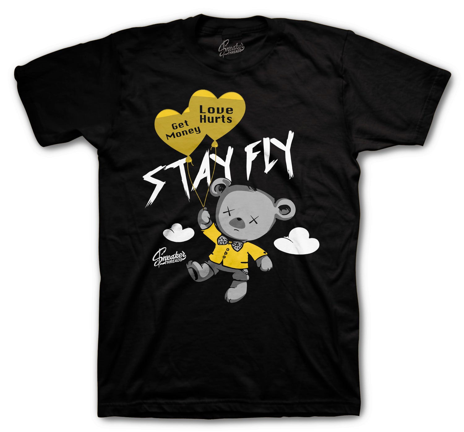 Retro 11 Citrus Shirt - Money Over Love - Black
