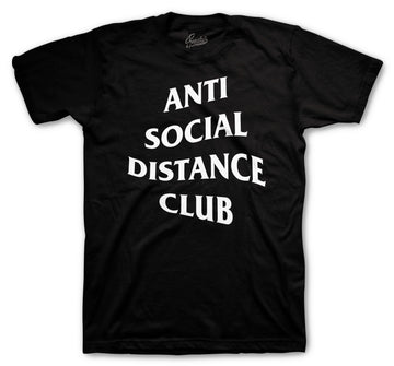 Retro 5 Moonlight Shirt - Anti Social - Black