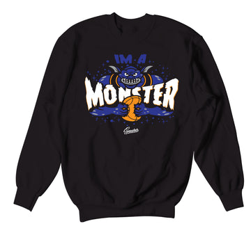 All Star 2020 Monstars Sweater  - I'm A Monster - Black