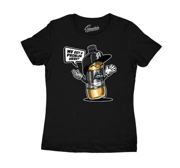 Womens Jubilee 11 Shirt - Got A Problem - Black