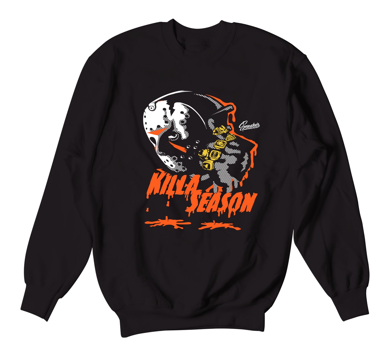 Retro 1 Shattered Backboard Sweater - Killa Season - Black