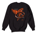 Heaven Cent sweater to match Foams shatter backboard