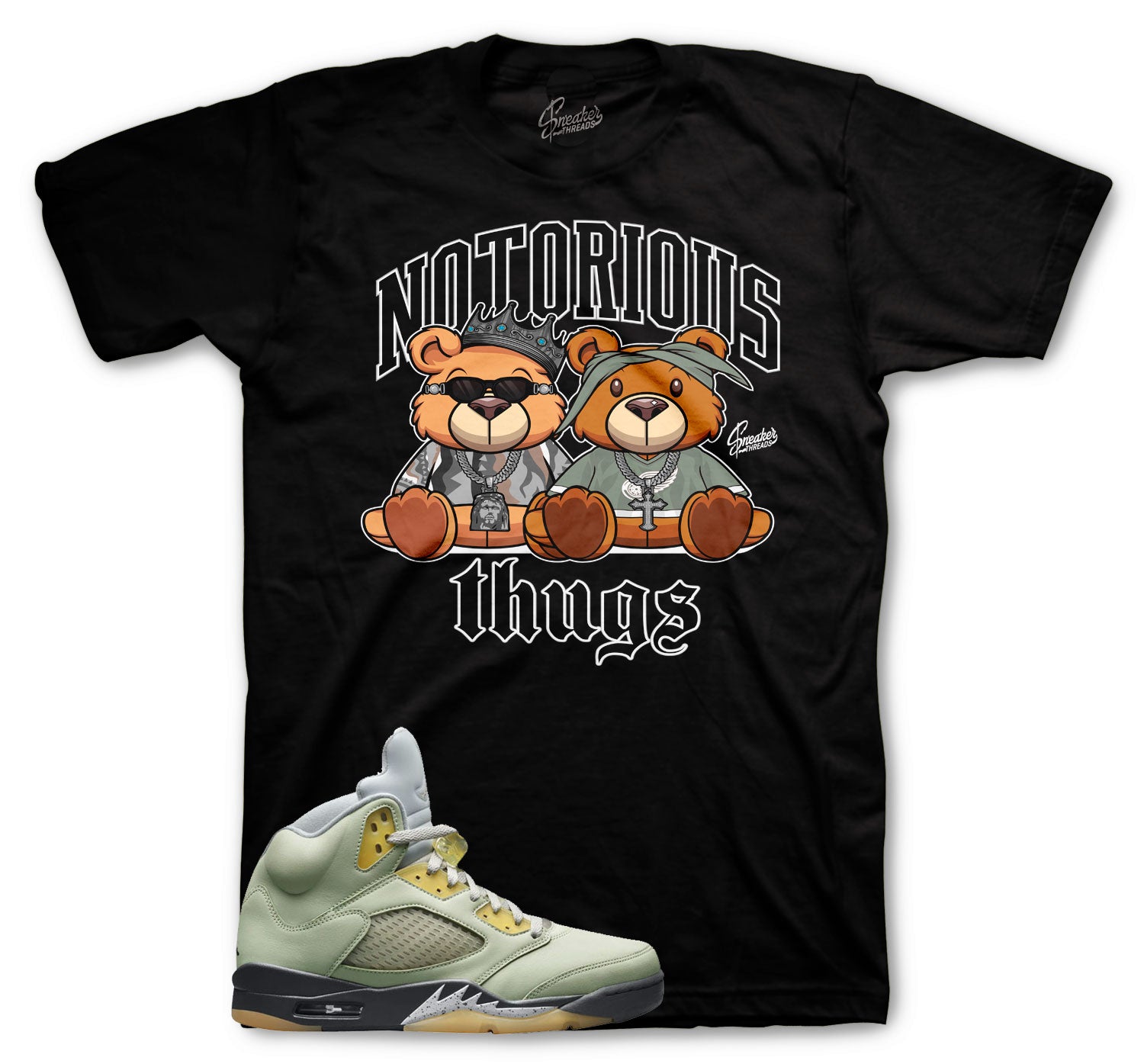 Jade horizon Jordan 5 sneaker tees & Matching Outfits | Money Shirt