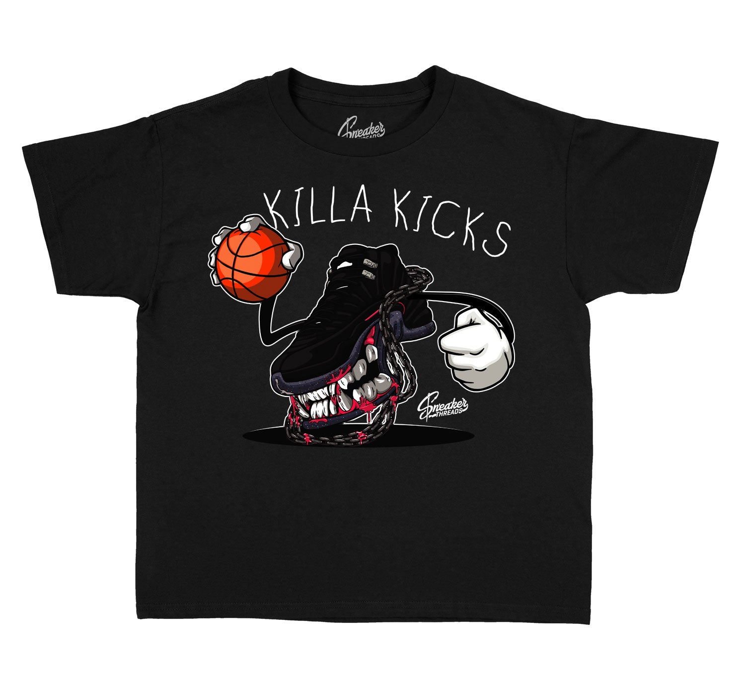Kids Utility 12 Shirt - Killa Kicks - Black