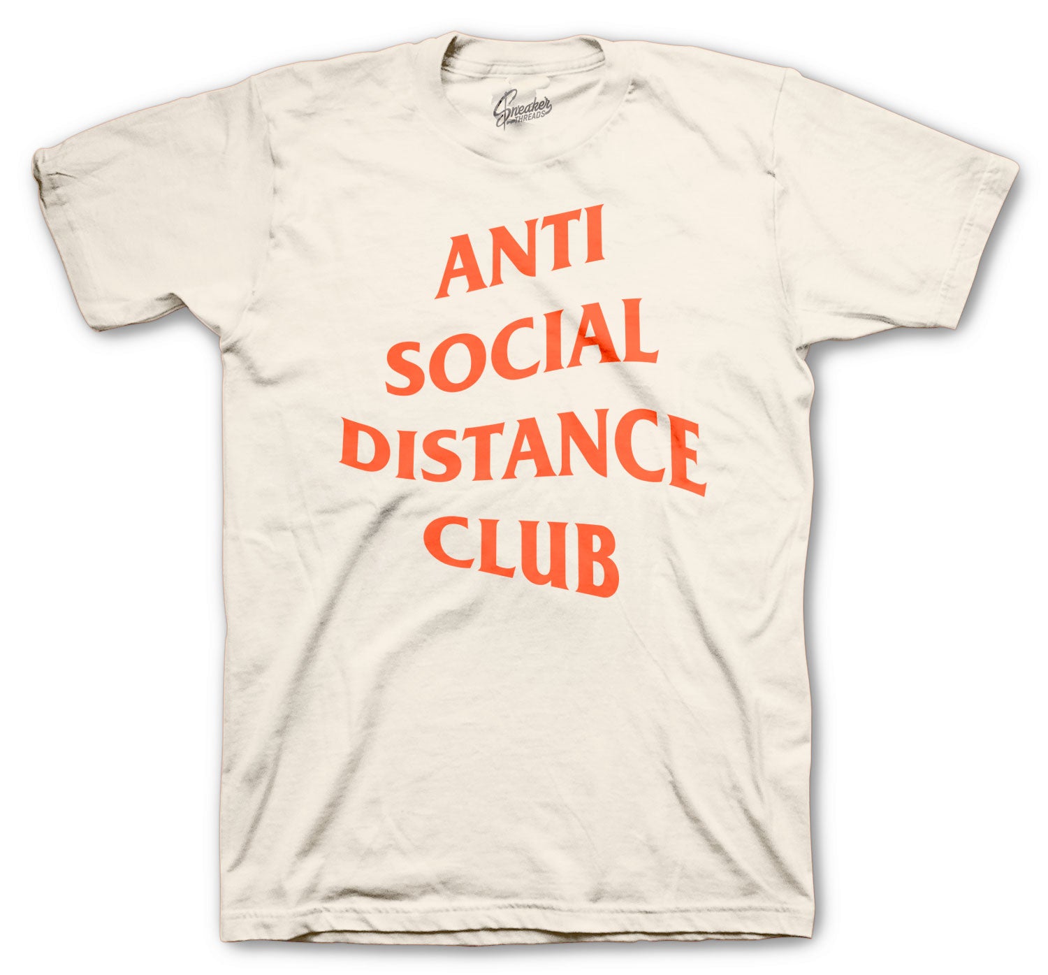 Retro 5 Orange Blaze Shirt - Anti Social - Natural