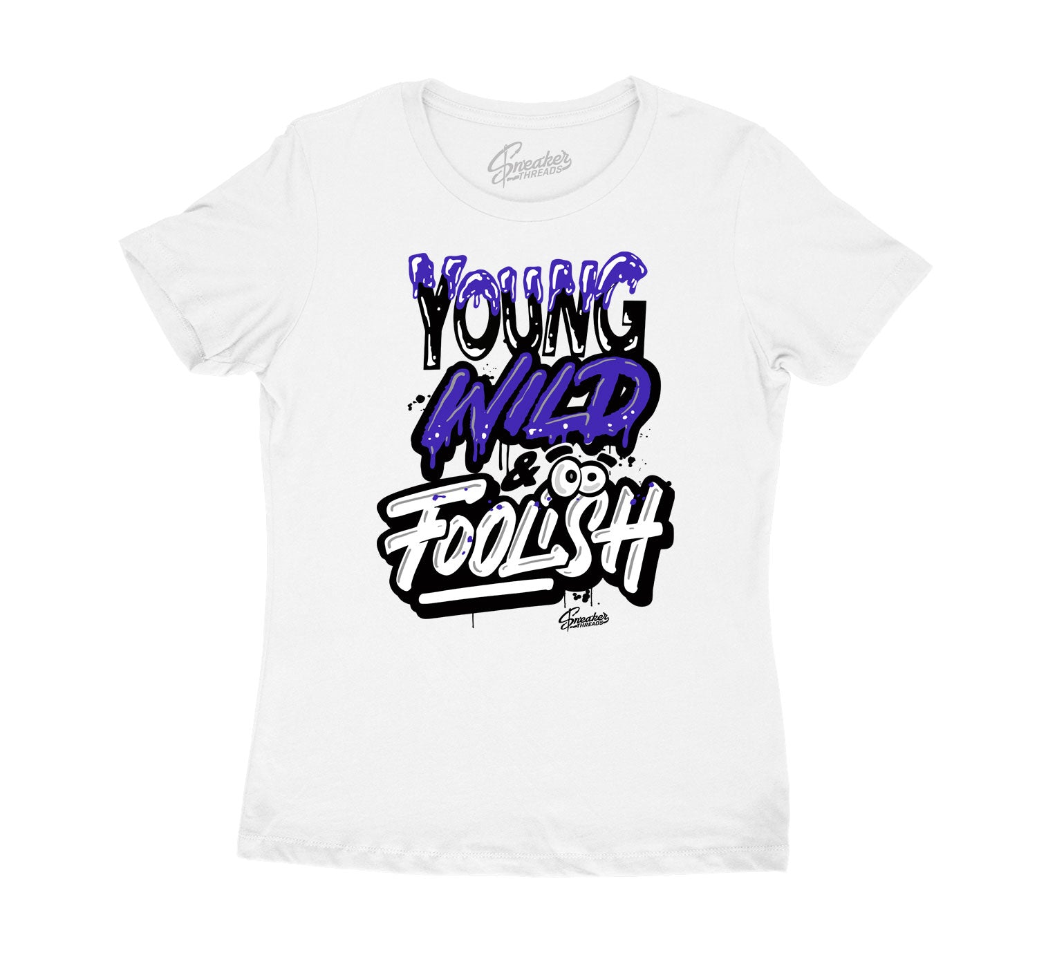 ladies tee collection matches the Jordan 4 metallic purple collection 