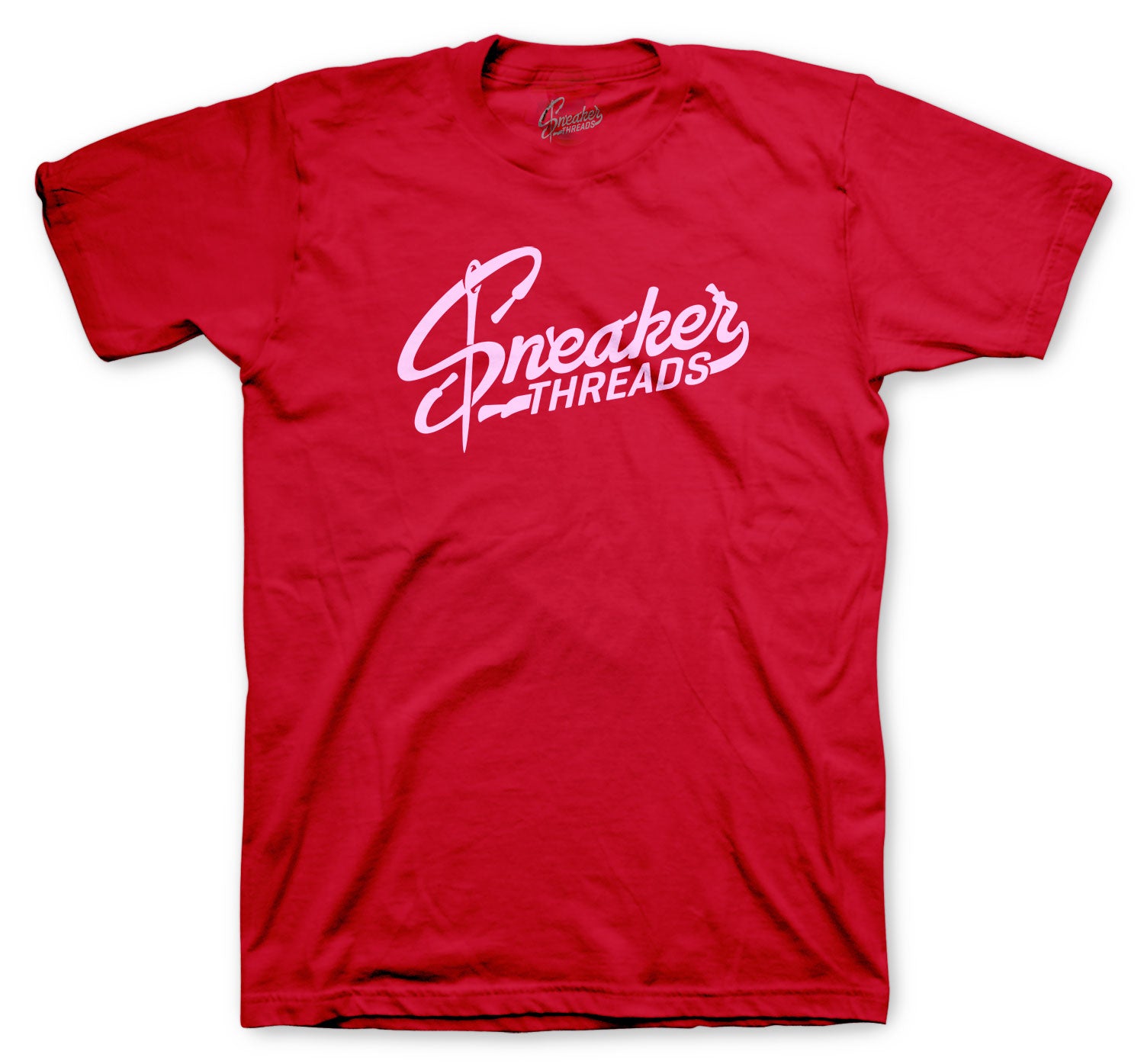 Retro 5 Pink Foam Shirt - ST Logo - Gym Red