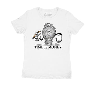 Womens Silver Toe 1 Shirt - Grind Time - White