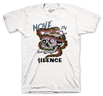 Retro 1 Bio Hack Shirt -  Move in Silence - White