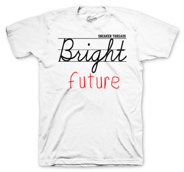 Retro 12 Twist Shirt - Bright Future - White