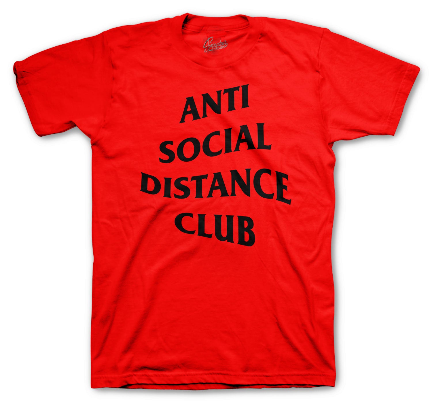 Retro 1 Satin Snake Shirt -  Social Distance - Red