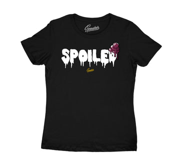 Womens Singles Day 6 Shirt - Spoiled - Black