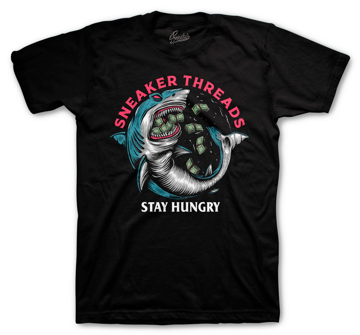 Miami Nights 8 Shirt - Stay Hungry - Black