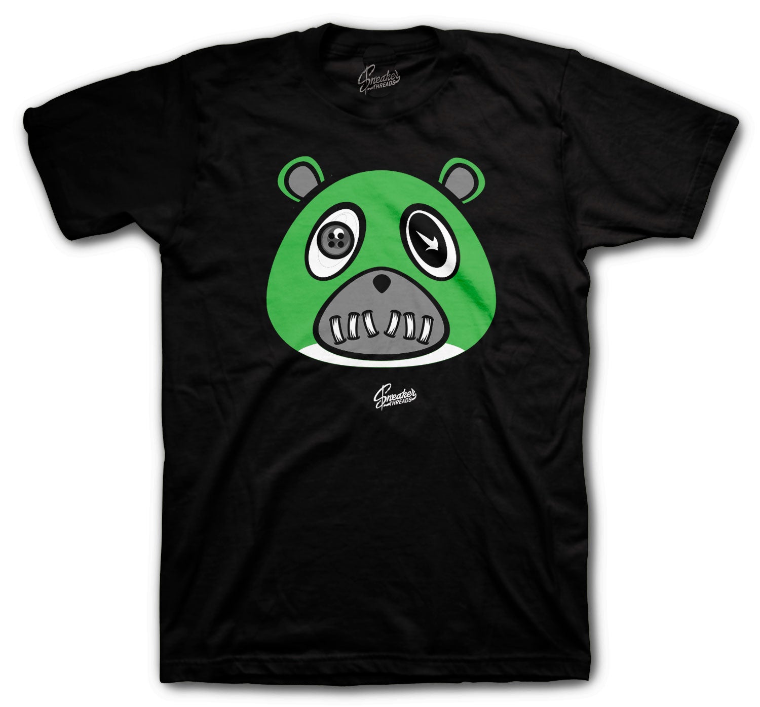 Retro 13 Lucky Green Shirt - ST Bear - Black