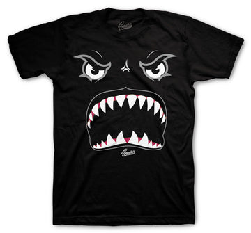 Retro 4 PSG Shirt - Bite Me - Black