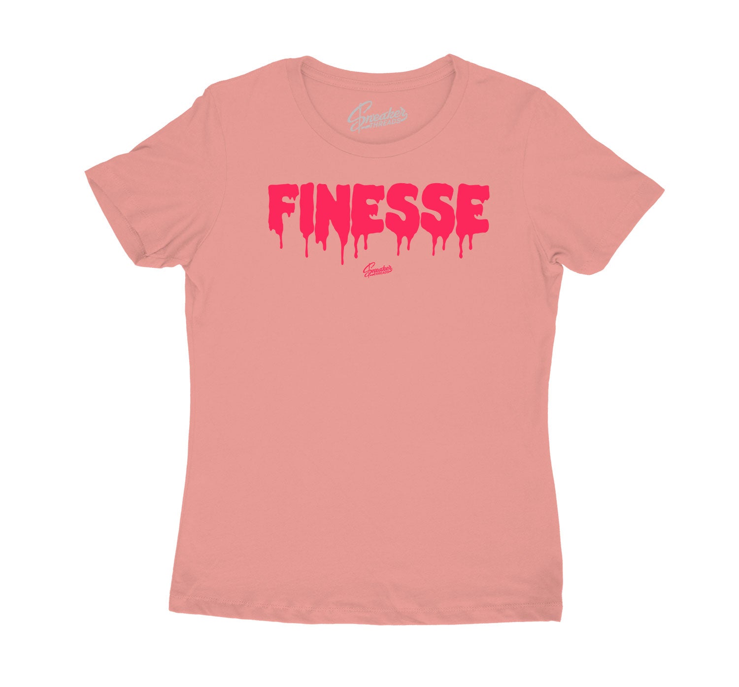 Womens Rust Pink Shirt - Finesse - Pink
