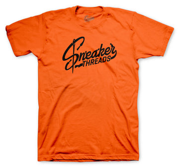 Retro 1 Electro Orange Shirt - ST Logo - Orange