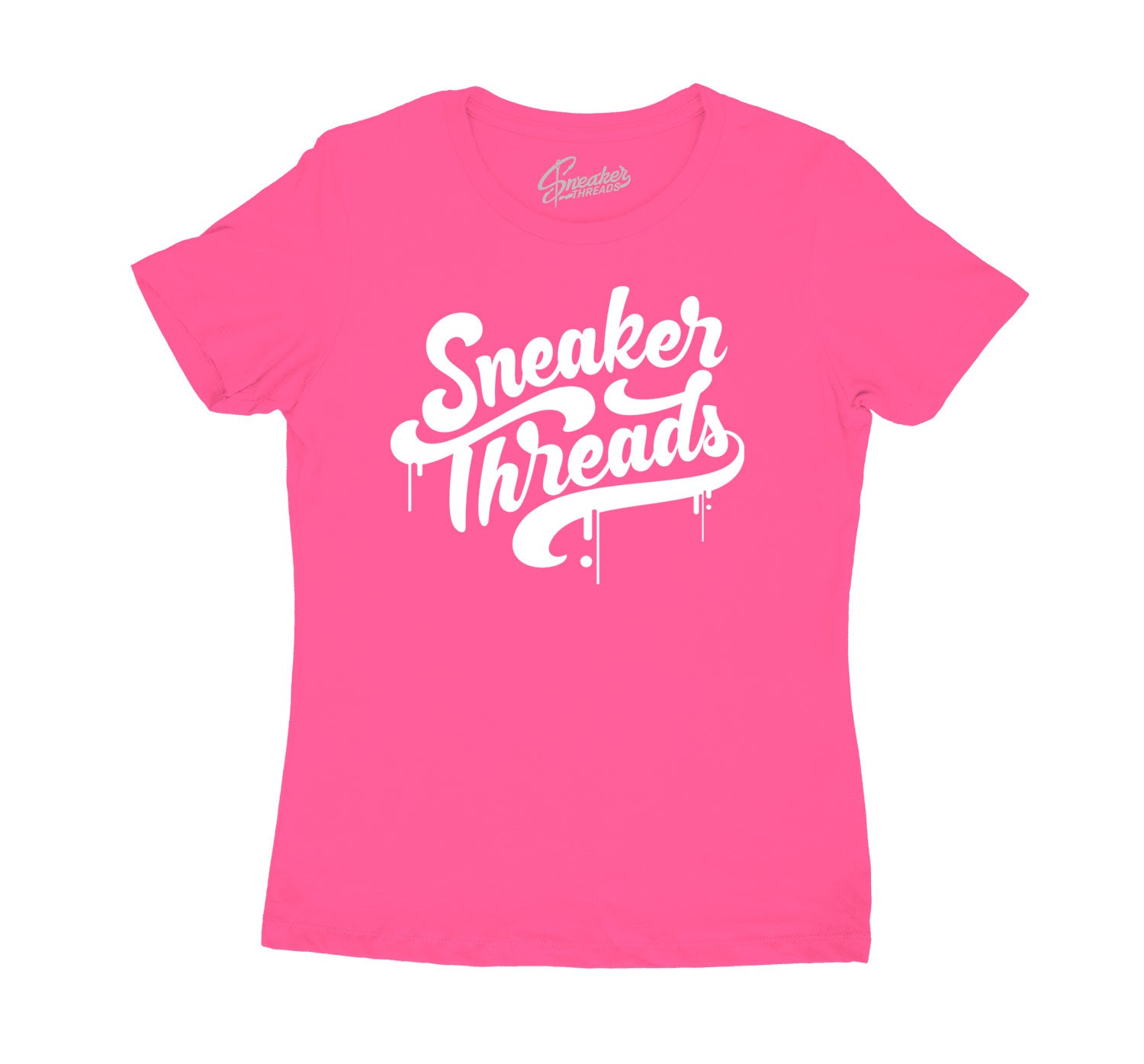 Womens Ice Cream 12 Shirt - ST Drip - Pink
