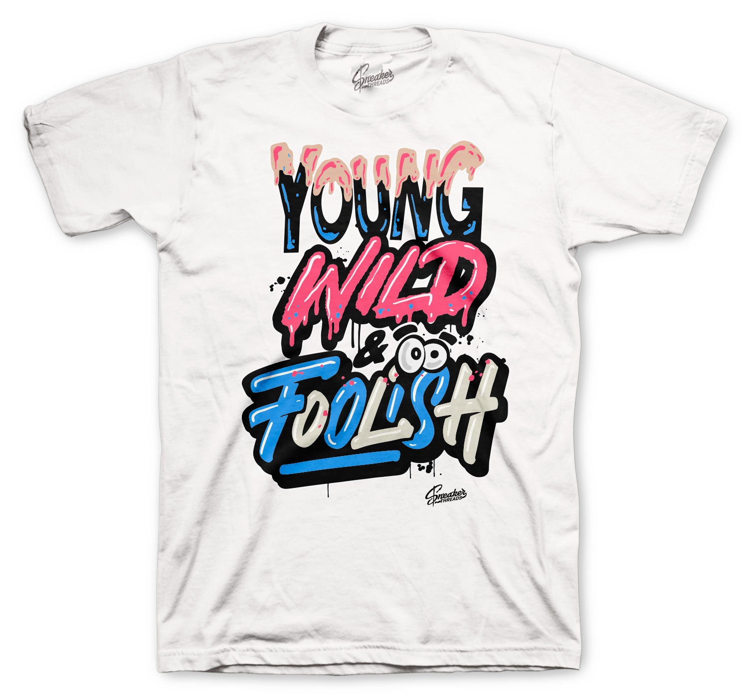 Retro 4 Union Shirts - Young Wild - White