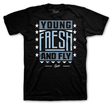 Retro 5 Bluebird Shirt - Young Fresh- Black