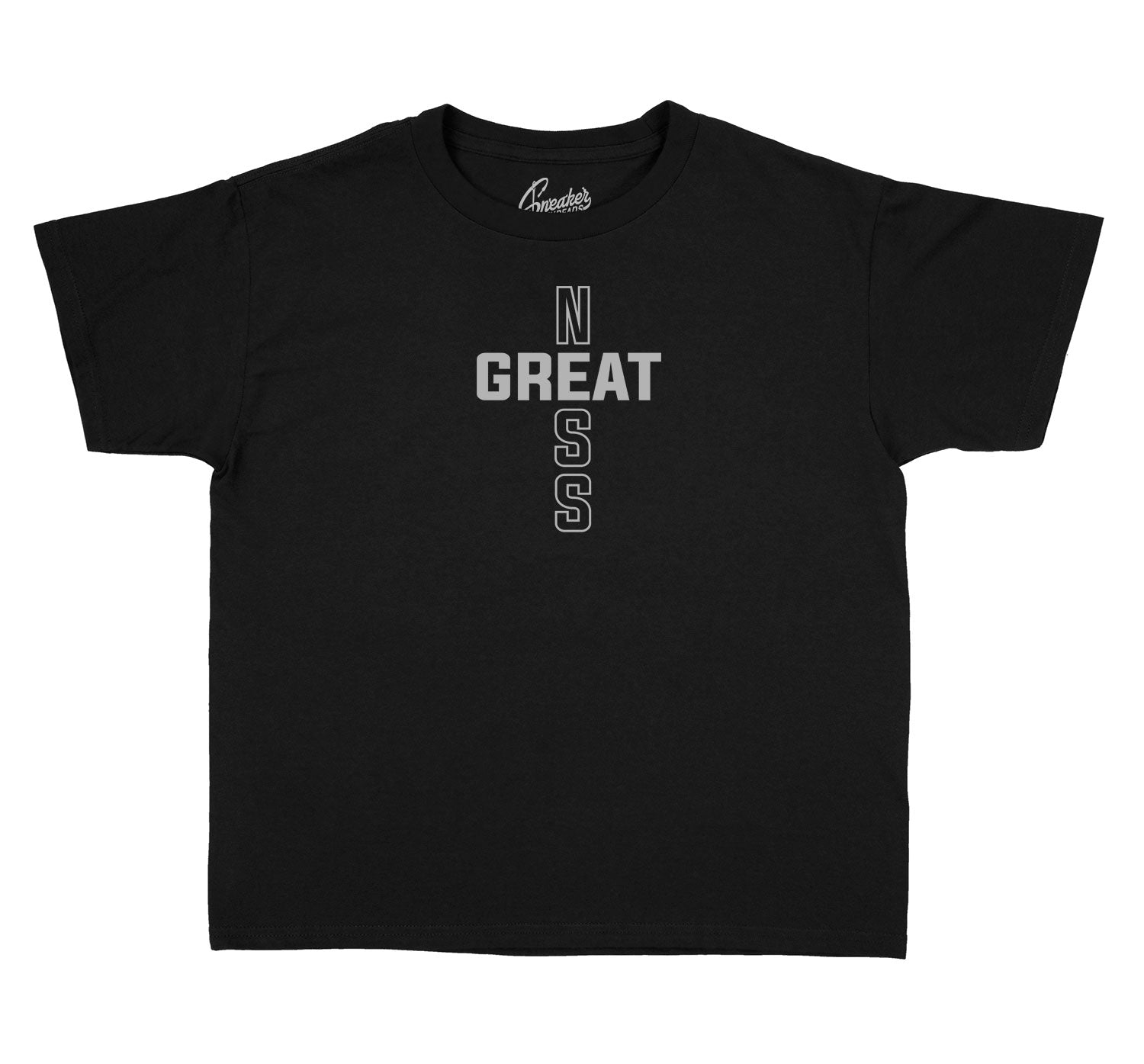 Kids Jubilee 11 Shirt - Greatness Cross - Black