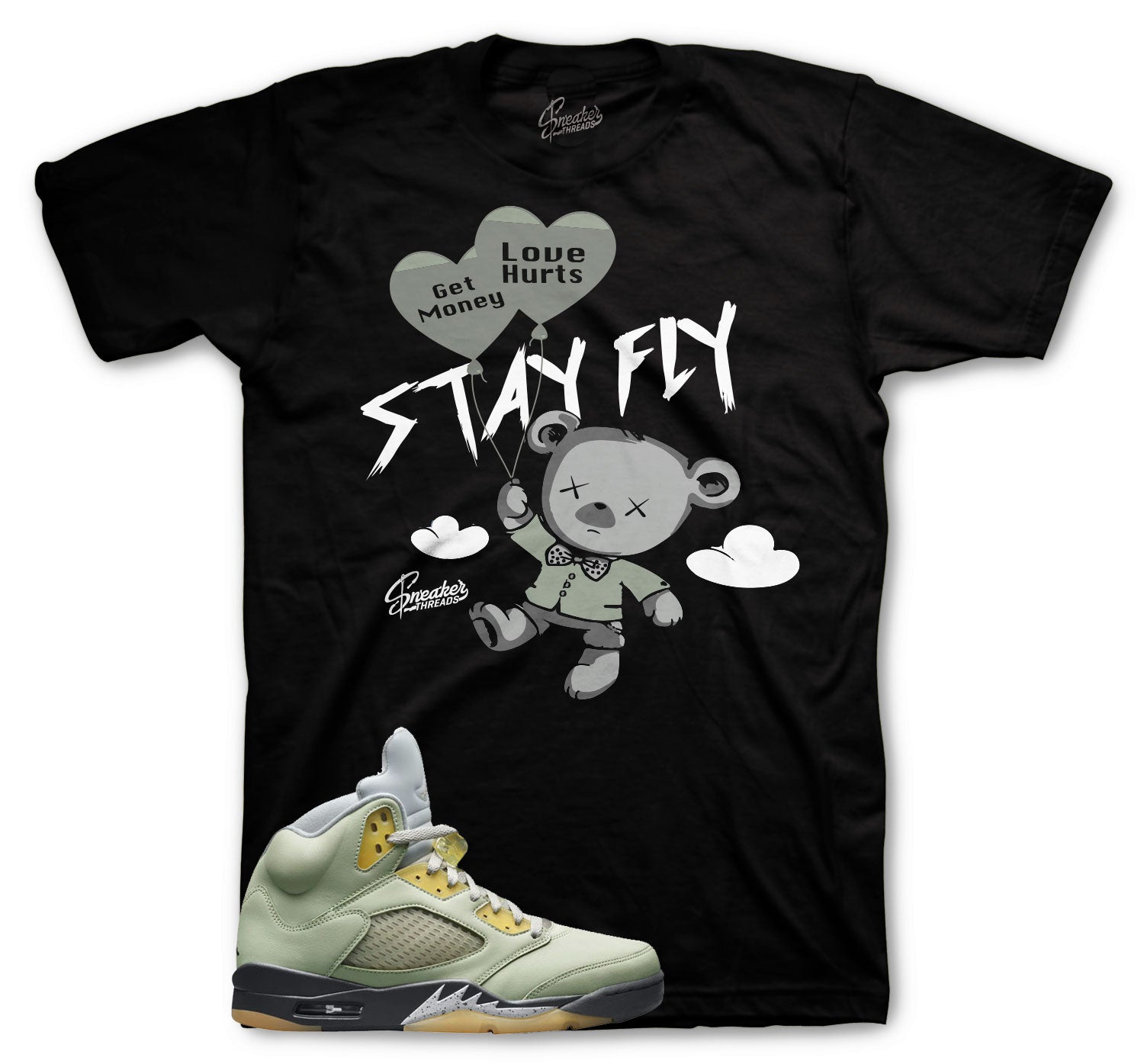 Jordan 5 Jade Horizon Sneaker Tees