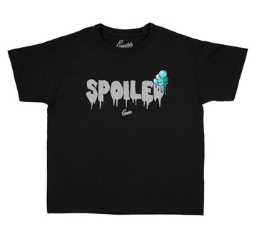 Kids spoiled shirt to match fit for Jordan 13 Island Green