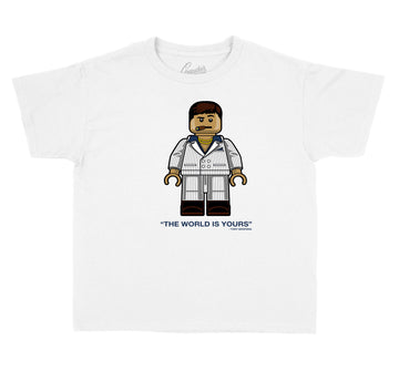 Kids Flint 13 Shirt - Tony Bic - White