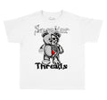 Kids tee collection to match with Jordan 4 Tech Grey sneaker collection 