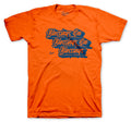 Mens tee collection goes with the foamposite rugged orange sneaker collection 