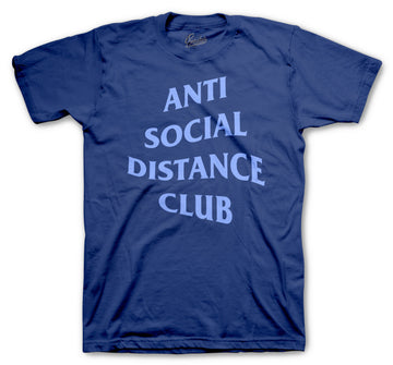 Retro 12 Indigo Shirt - Social Distance - Stone Blue
