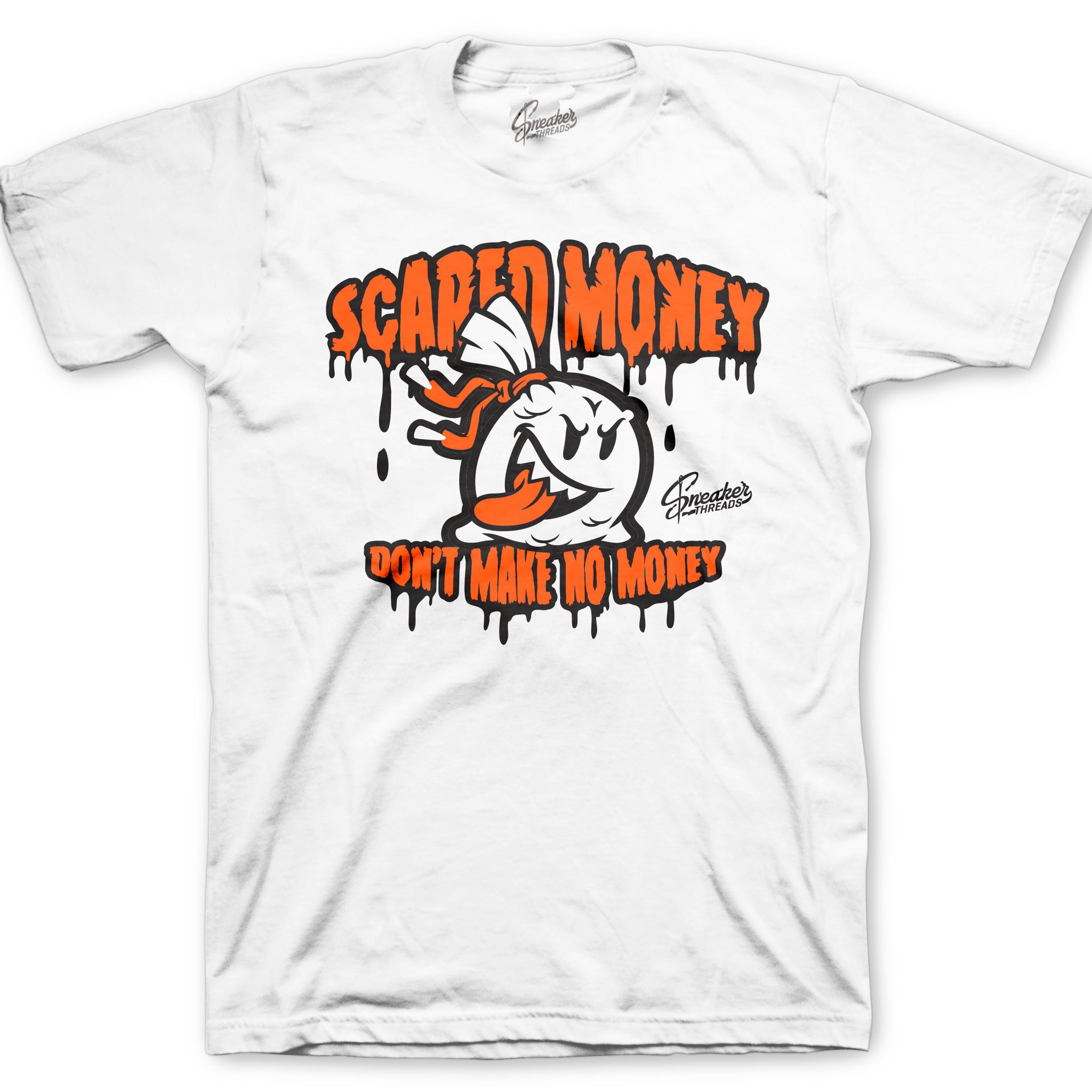 Scared Money shirts to look fresh with Shattered Backboard 1's