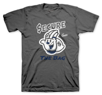 Retro 13 Flint Shirt - Secure The Bag - Navy