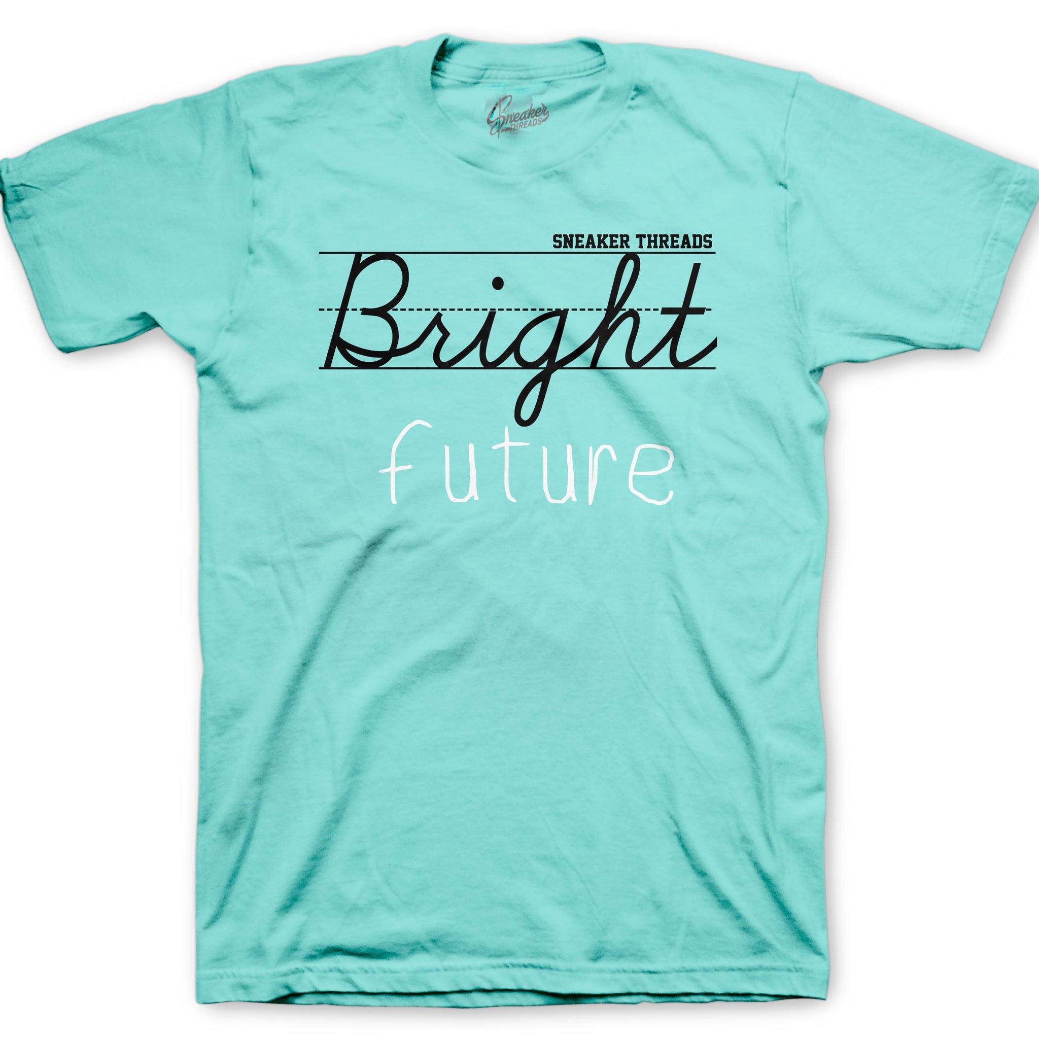 Retro 5 Island Green Shirt - Bright Future - Mint