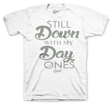 Retro 1 Seafoam Shirt - Day Ones - White